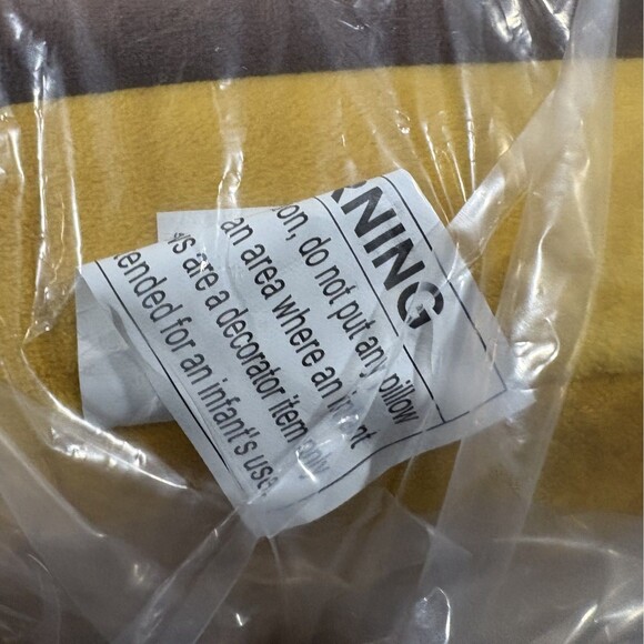 The Simpsons Krusty The Clown Burger Plush Toy Yellow Universal Studios 14" New - Picture 5 of 7